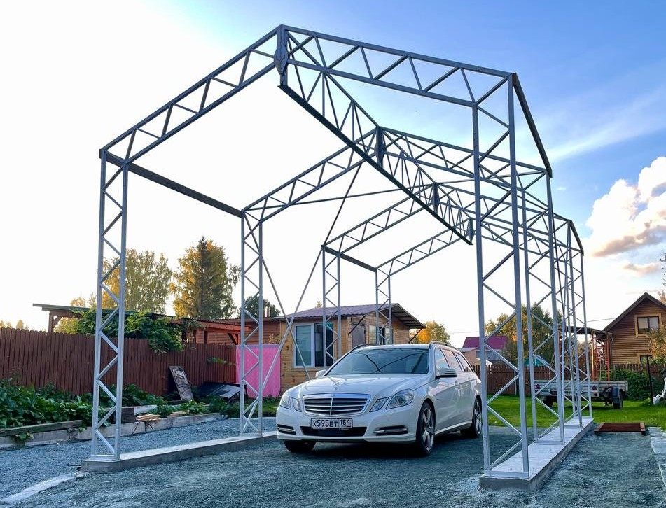 Металлокаркас Новосибирск - металлический каркас на заказ