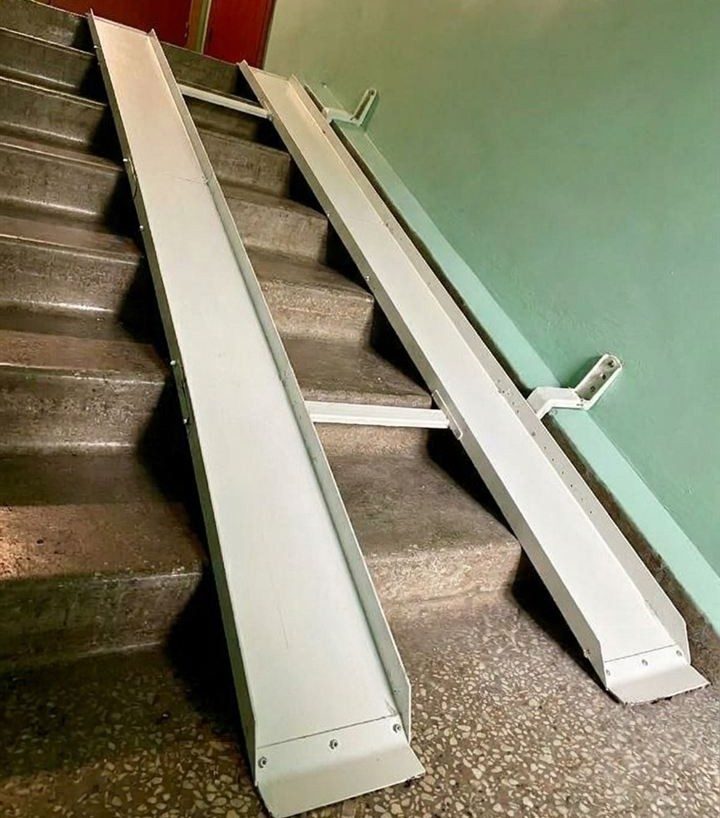 Откидной пандус METUAL