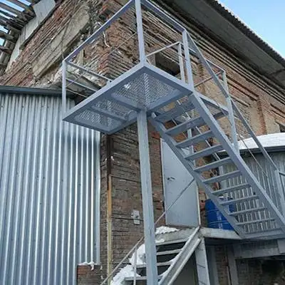 Металлическая лестница Новосибирск - лестница на заказ